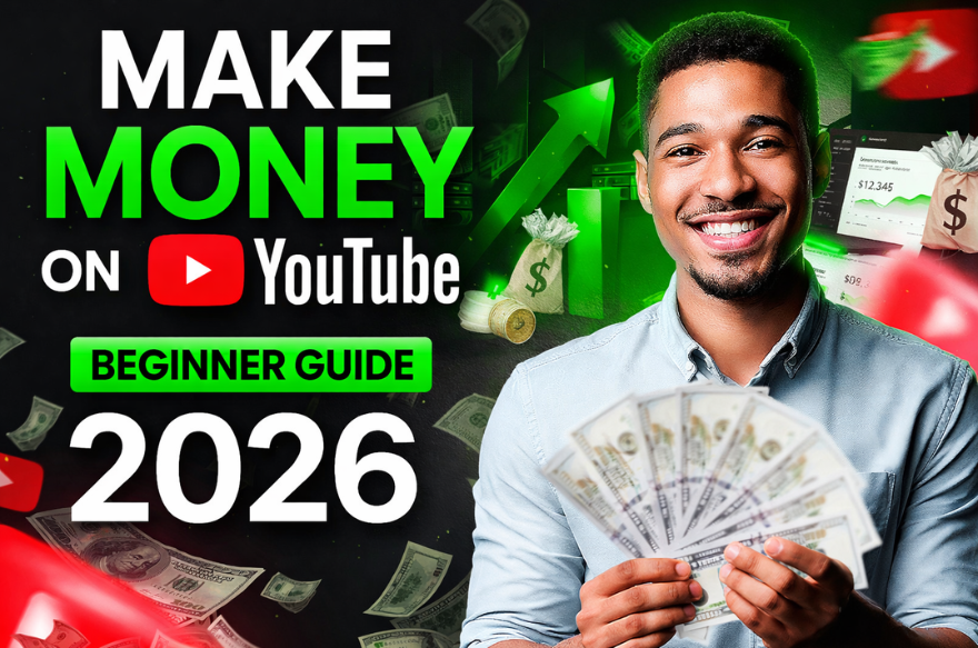 How to Make Consistent Money on YouTube: Step-by-Step Beginner Guide (2026)